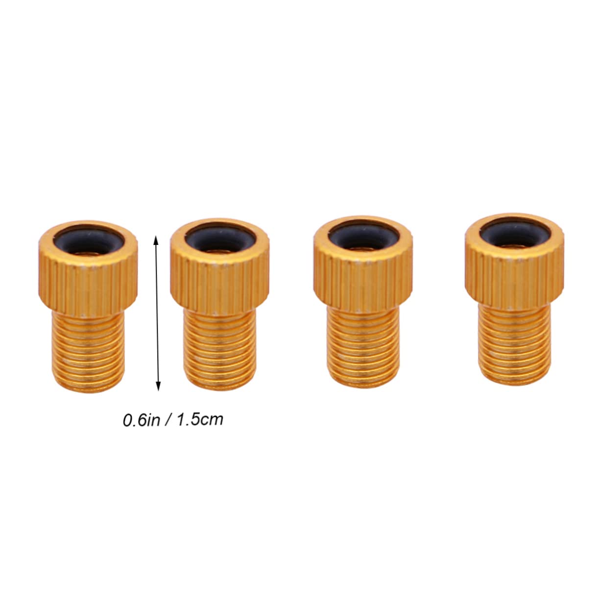 TOYANDONA to Adapter Bike Tire Valve Converter for Air Pump Universal Bike Adapter