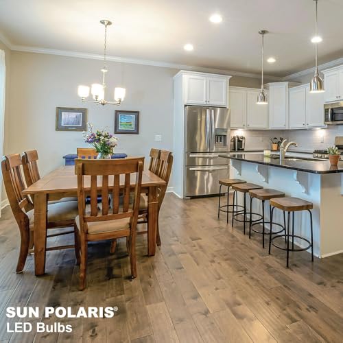 SUN POLARIS E27 Led Bulb Natural Cool White 4000k, 40w Equivalent 4.9 Watt Edison Screw Lightbulbs, 470 Lumens - Image 3