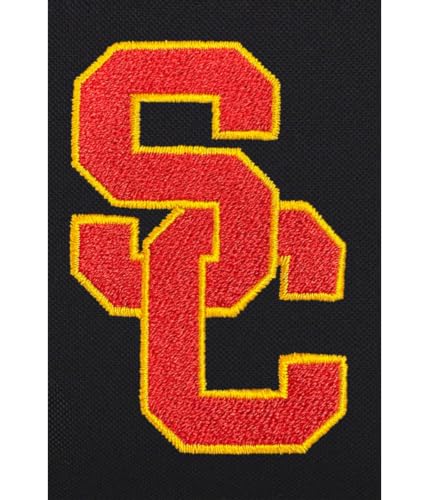 Image of JanSport NCAA Officially Licensed Backpack, USC Trojans, Superbreak Plus with Padded 15'' Laptop Sleeve, Spacious Computer Bag for Men & Women, Durable Daypack with Bottle Pocket, Black