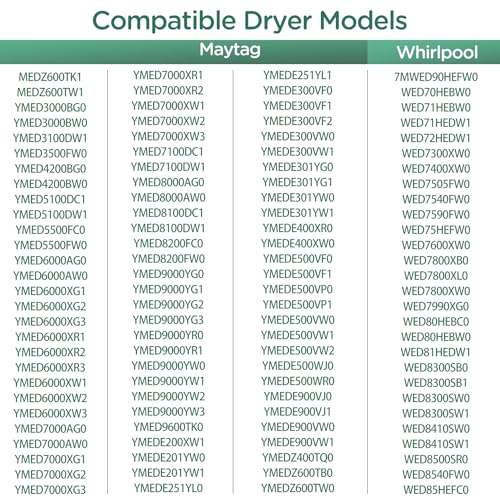 Résistance haute durabilité pour sèche-linge Maytag et Whirlpool - 4