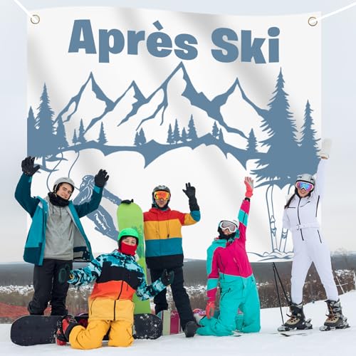 Fondo fotográfico Apres Ski Party 59.84x50 pulgadas miniatura 7