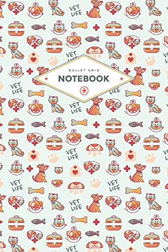 Bullet Grid Notebook: For Veterinarians and Veterianary Medicine Students | 120 pages | Handy Size