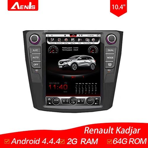 RENAULT KADJAR 10.4 INCHS ANDROID 4.4.4 TOUCHSCREEN WITH CAR USB VIDEO& AUDIO PLAYER RECEVIER, GPS NAVIAGATION UNIT