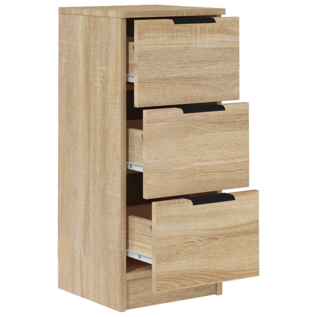 vidaXL Credenza Rovere Sonoma 30x30x70 cm in Legno Multistrato