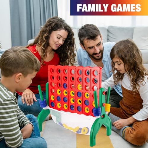 Juego gigante 4 en línea clásico - 1.9 pies miniatura 4