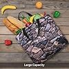 CAVEDL Solid Stonewall Art Tote Bags Large Grocery Bag Beach Tote Shopping Bag Multi Purpose Tote #2