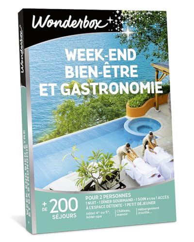 Wonderbox Week-End anti-stress : Solution Séjour Bien-être contre la Routine