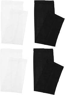 10 Pares De Mangas De Seda Gelada Mangas De Futebol Manga De Braço Para Proteção Solar Mangas De Meio Dedo Mangas De Braço Para Homens Mulheres Manga De Braço De Seda