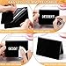20 Pcs Mini Chalkboard Signs Duel-Sided Table Number Signs for Wedding Party Message Board with Stand Led Message Board Markers for Wall Outdoor Fridge Erasable