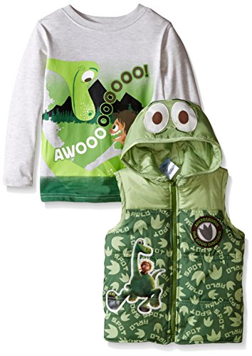 Disney Little Boys' 2 Piece The Good Dinosaur Vest Set