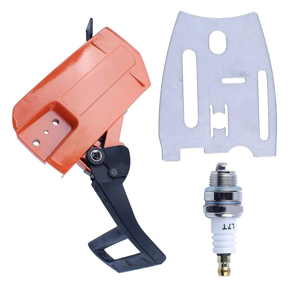 Kit piastra barra di protezione maniglia coperchio laterale freno catena adatto for H 61 66 266 268 272 Manicotto boccola motosega 501814801