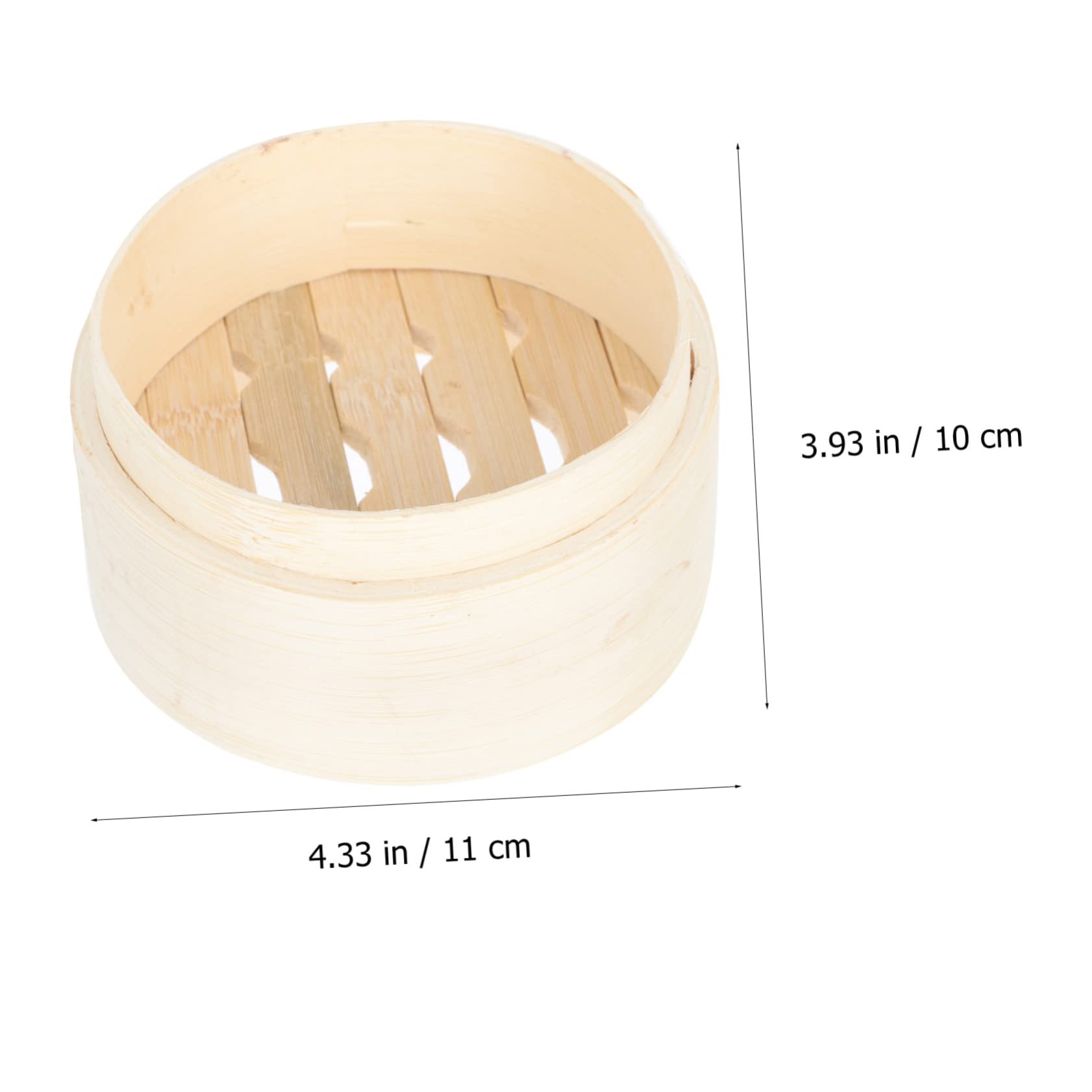 Bamboo Steamer for Bao Dumpling Steamer Food Cookware Reusable Safe Food 2