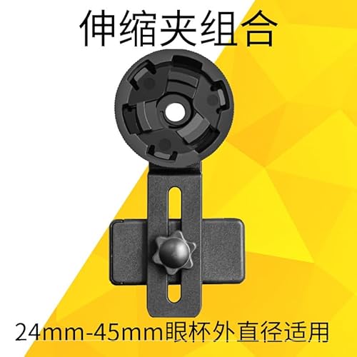 Suporte Para Celular De Qualidade Para Binóculos Telescópio Microscópio Ajustavável Para Diversos Ti