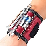 Magnetisches Armband – kompaktes Aufbewahrungsarmband | kleiner Werkzeuggürtel für das Handgelenk 18 x 15 x 3 cm, geeignet für Neujahrsgeburtstage von Vater, Freund, Großvater, Onkel und Ma