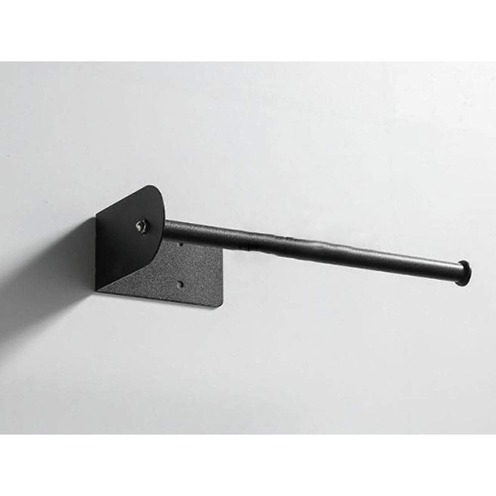 Tissue Box - 2 soportes para toallas de papel debajo del gabinete, soporte de pared para toallas de papel de cocina, soporte adhesivo negro para rollo de toallas de papel