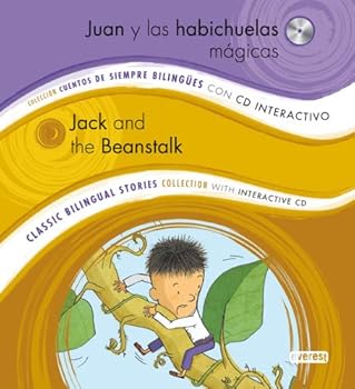 Hardcover Juan y las habichuelas mágicas/ Jack and the Beanstalk: Colección Cuentos de Siempre Bilingües con CD interactivo. Classic Bilingual Stories collection with interactive CD [Spanish] Book