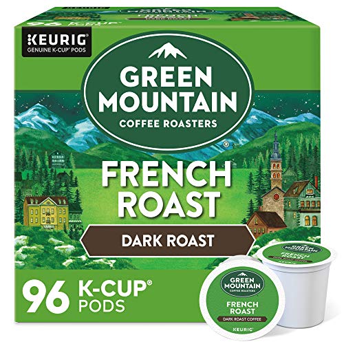 kcups french dark roast - Green Mountain Coffee Roasters French Roast, Single-Serve Keurig K-Cup Pods, Dark Roast Coffee Pods, 96 Count