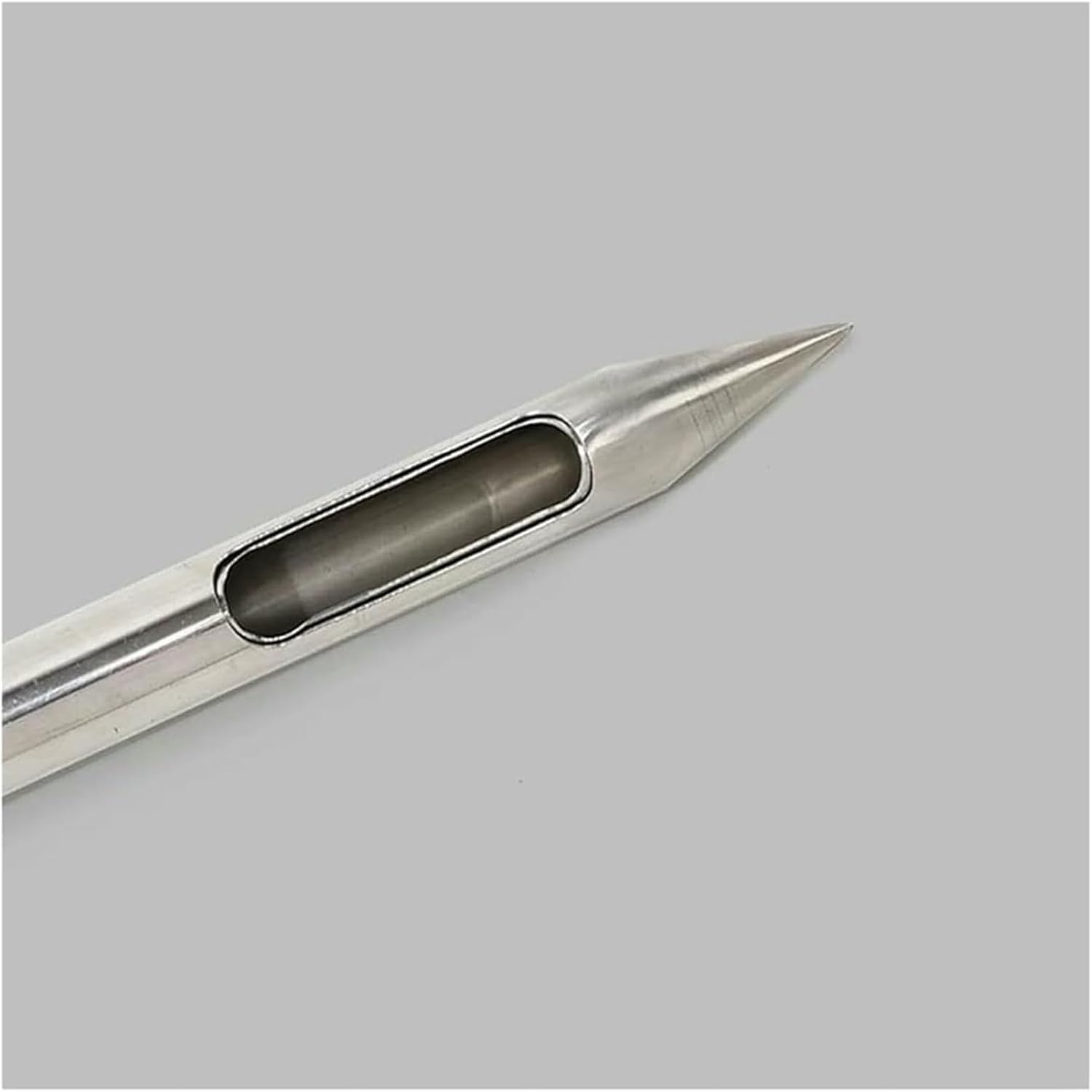 Stainless Steel Powder Sampling Probe - Double Layer Tube for Bulk Materials - Ideal for Quality Control & Laboratory Use