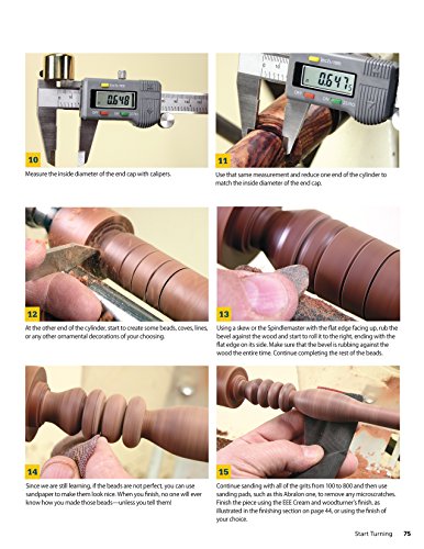 Learn to Turn, 3rd Edition Revised & Expanded: A Beginner's Guide to Woodturning Techniques and 12 Projects (Fox Chapel Publishing) Step-by-Step Instructions, Troubleshooting, Tips, & Expert Advice - Image 8