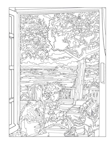 Creative Haven Wanderlust Color by Number (Adult Coloring Books: World & Travel) - Image 4