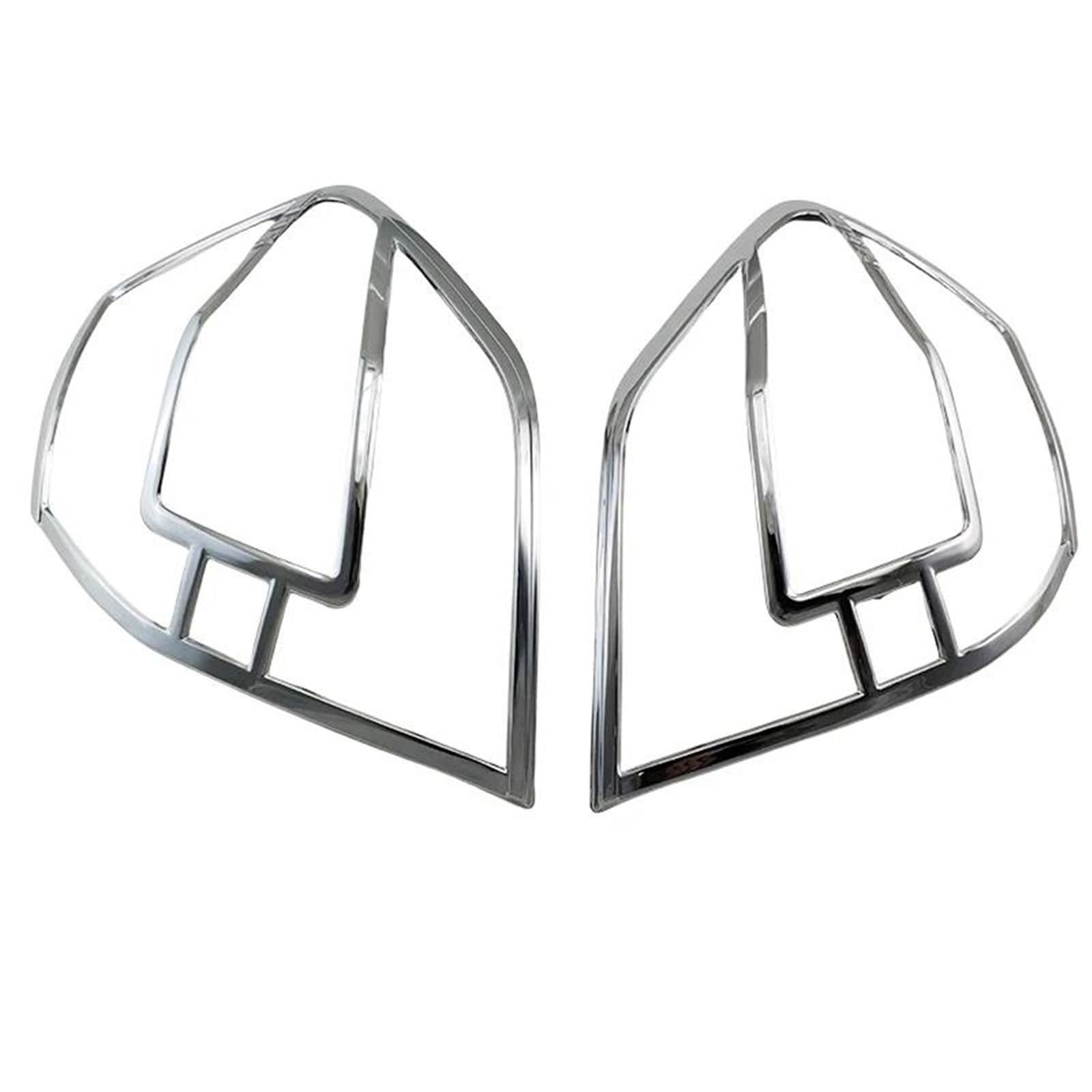Cubierta lámpara trasera cromada para Honda Fit y Jazz 2011-2014 4