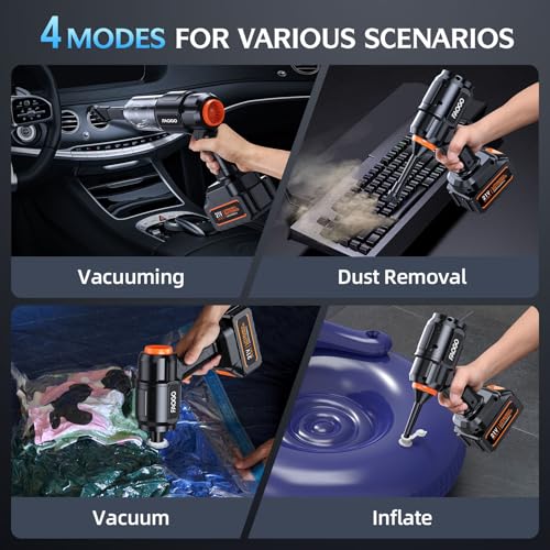 FAOGO Car Vacuum 50000Pa