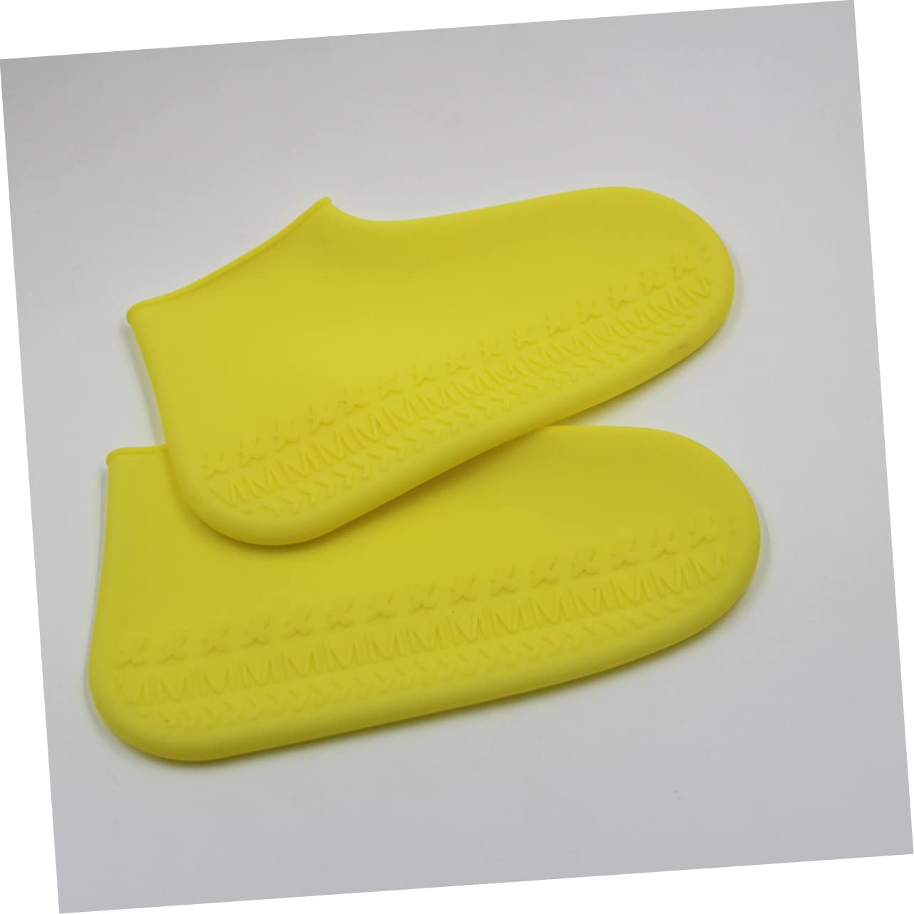 balacoo Unisex Rain Shoe Covers 1 Pair Thicken Rainshoes Cover Silicone Material for Men Women