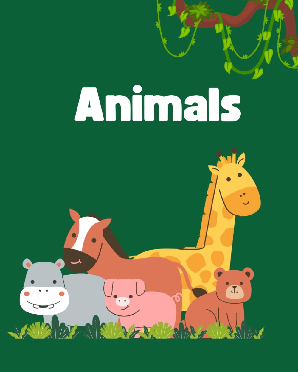 Coloring Book With Animals And Descriptions: Teaches, Entertains And Develops