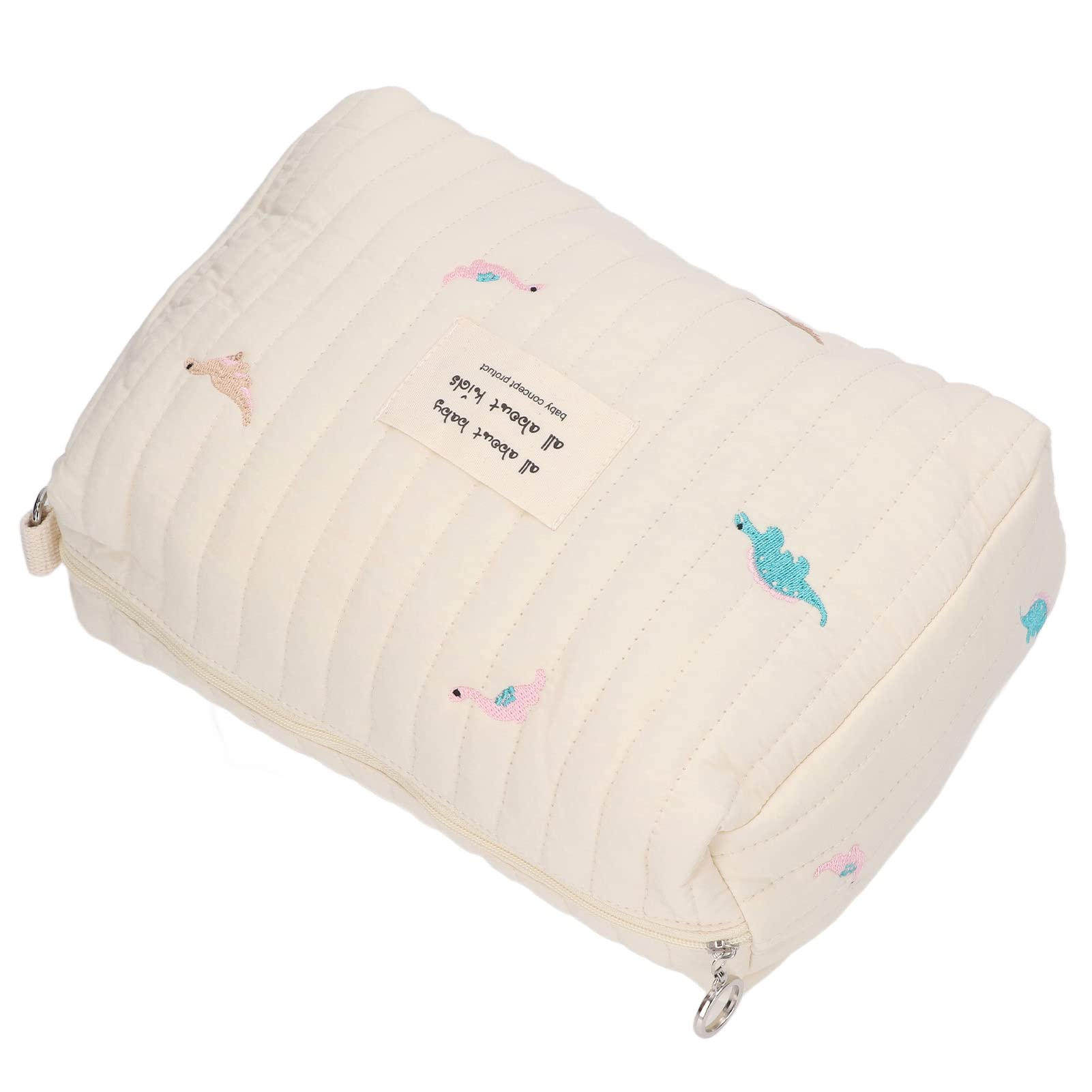 Ensemble de Pochettes pour Biberon à Langer, Trousse de Toilette à Fermeture éclair, Pochette de Rangement Portable pour Articles de bébé, Convient pour Les Voyages, Les Vacances (Dinosaure)