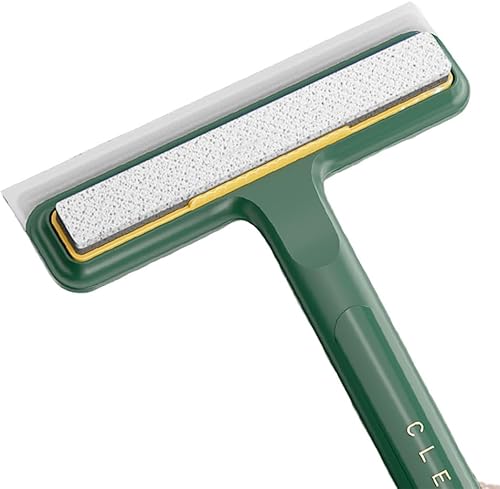 Miniatura 1 de PHILISENMALL Cepillo de limpieza de esponja de vidrio de doble cara 4 en 1, herramienta de limpieza portátil para limpiacristales de ventana, diseño