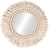 Primitives by Kathy Beaded Fringe Mirror