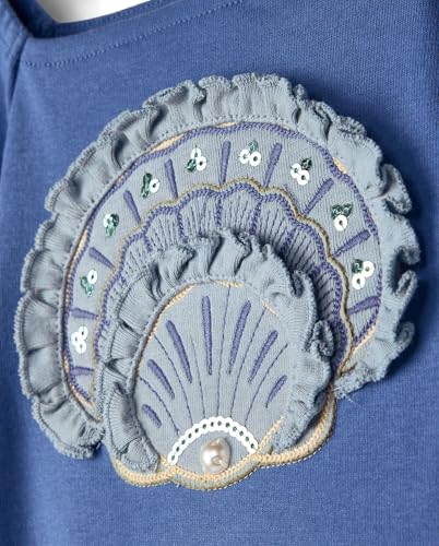 Image of Gymboree Girls' and Toddler Puff Sleeve Embroidered T-Shirt