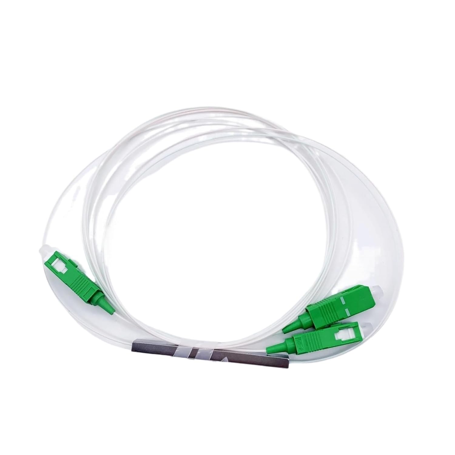 5-Piece and 10-Piece Fiber Optic splitters, 1x2, 1x4, 1x8, 1x16, 1x32 SC connectors(5pcs 1x8)