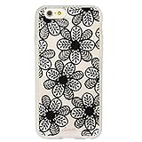 Sonix Cell Phone Case for Apple iPhone 6/6s - Retail Packaging - Boho Floral Black