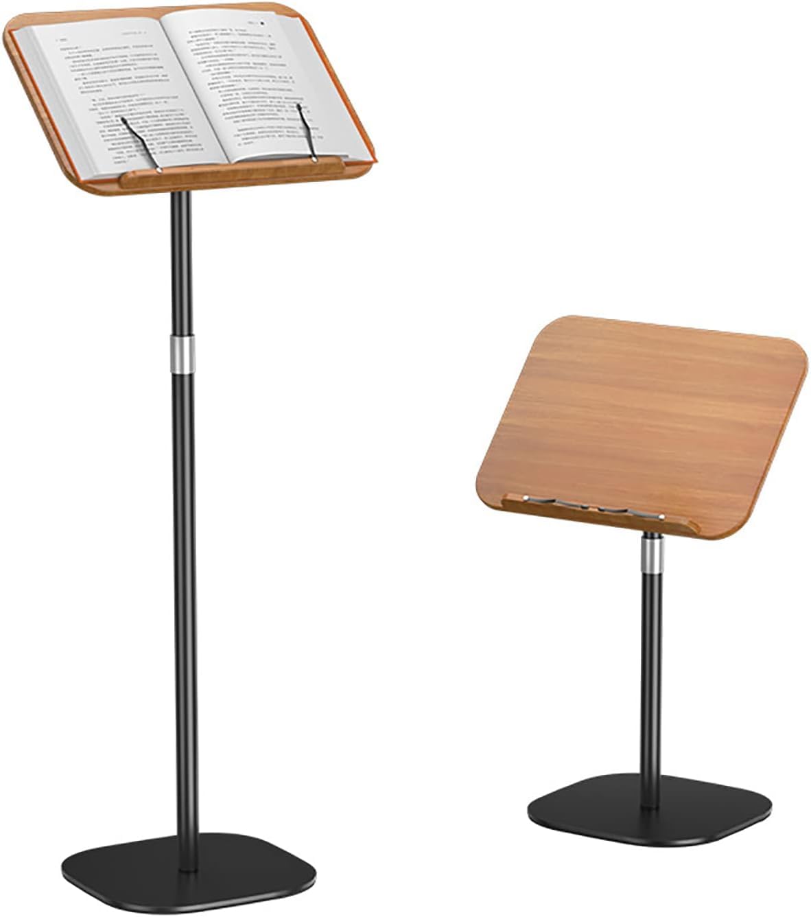 Porte-livre pour la lecture en bois et métal version haute 1.7 meters