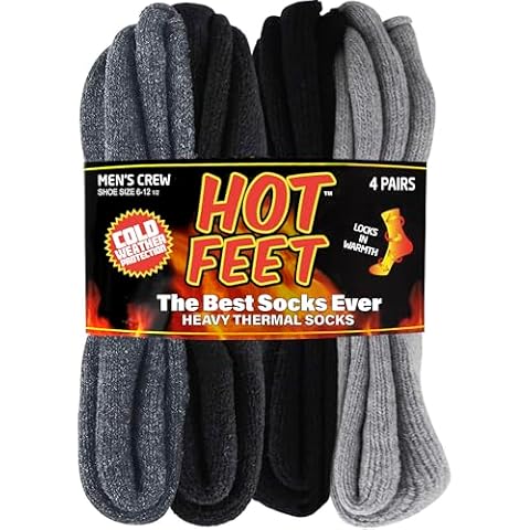 HOT FEET Thermal Socks for Men Cover