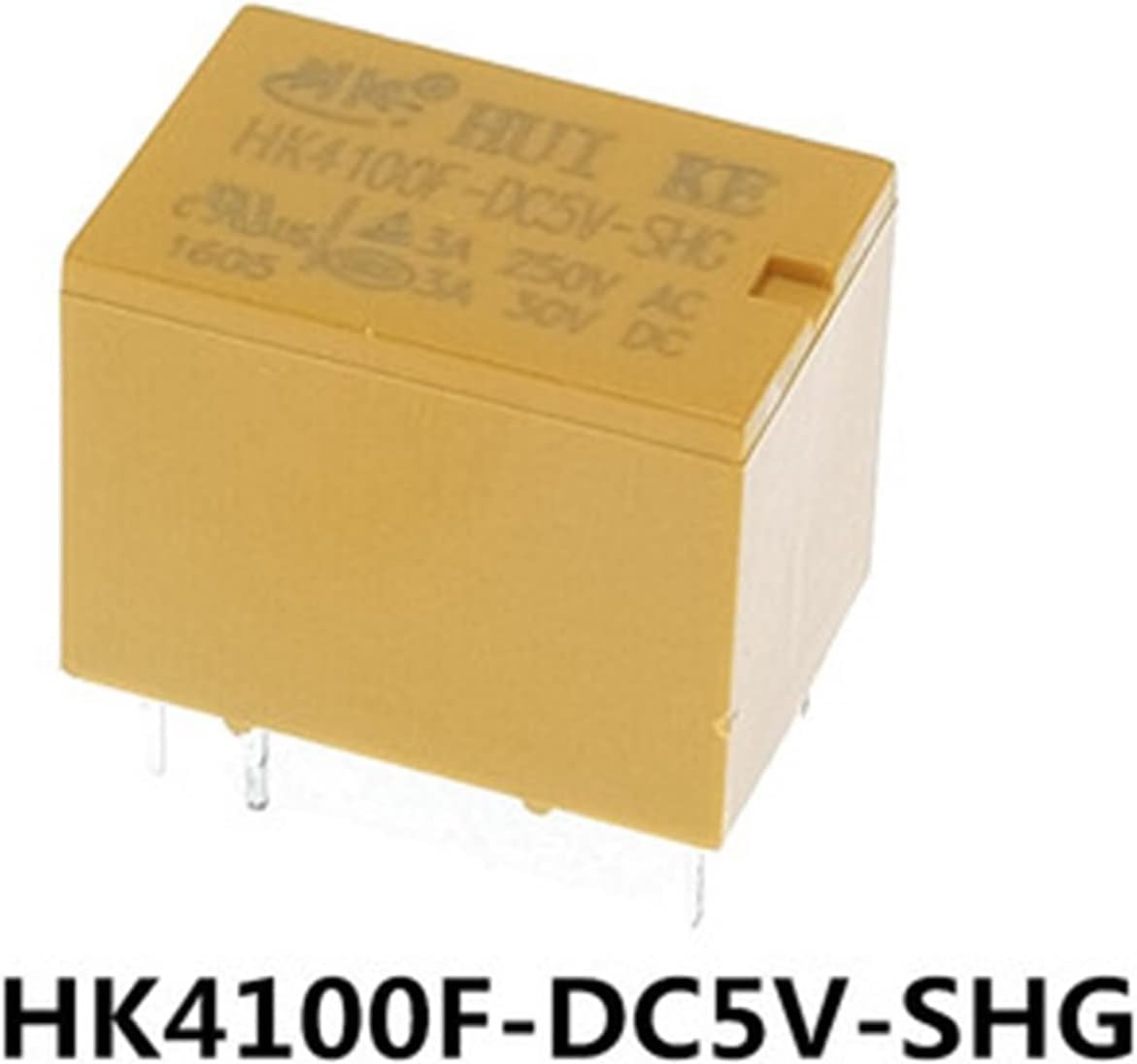10PCS Original New Relays HK4100F-DC3V DC5V DC9V DC12V DC24V-SHG 6PIN 3A/250VAC 3A/30VDC(HK4100F-DC9V-SHG)