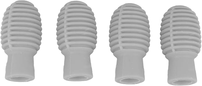 Puntas Silenciosas para Baquetas de Batería 4pcs Gris miniatura 5