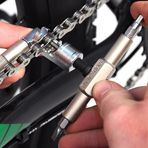 Mountain Bike Tool Kit – Includes Set Of Replaceable Fix It Sticks And Bracket, Two Tire Levers, 8 Bits And Chain Breaker In A Small Black Carry Case With Room For Other Essentials By Fix It Sticks #TOP4
