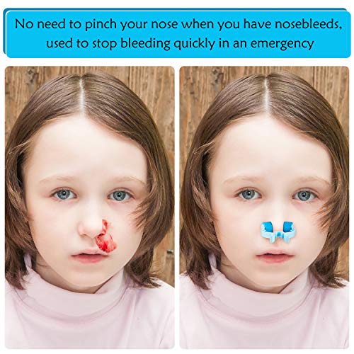 Nose Stop Clips Nasal Nose Stopper Clips Plastic Foam Nose Clips For Emergency Or Accident (30) #TOP3