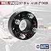 AA Ignition Wheel Spacer Set of 4-4x100 Bolt Pattern - 4x101.6mm Lug Centric 60mm Bore - 1/2x20 Studs 2 Inches Thick - Compatible with EZ GO Club Car Golf Cart - 4x4 to 4x4 Wheel Spacers