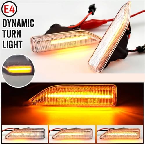 Feux clignotants auto LED dynamique séquentielle Mini F60 Crystal