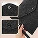 NUOBESTY Felt File Folder Document Organizer for Office and Business Sturdy and Rustproof Tear-Resistant Storage with String for Sorting Papers and Documents