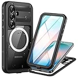 【Hautement Sensible et Qualité Sonore Clair】Le capot avant de la coque Samsung Galaxy S26 avec protecteur d'écran en cristal intégré évite les rayures sans compromettre la sensibilité, vous permettant d'accéder à toutes les fonctions de l'écran de votre téléphone. Chaque son clair peut être entendu et capturé via votre casque.