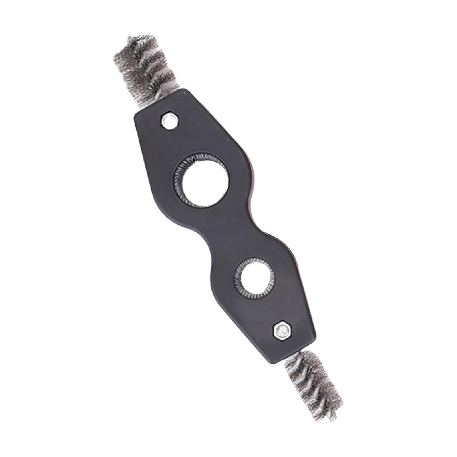 Woedpez Black Multifunction Steel Wire Brush For Car Battery Terminals Maintenance And Metal Pipe Polishing Deburring Cleaning Brush Vehicle Terminals Cleaner