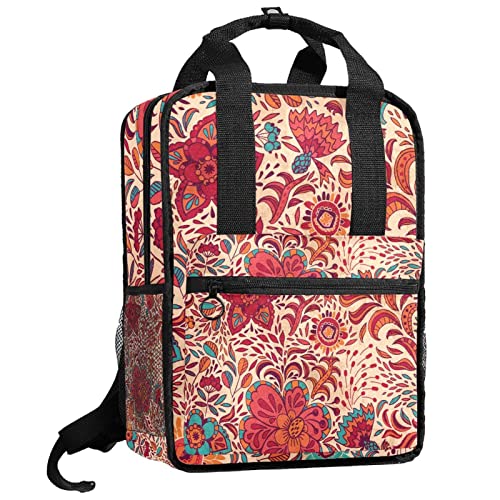 Sac à dos traditionnel pour garçons motif vagues de l'océan à sangles réglables
