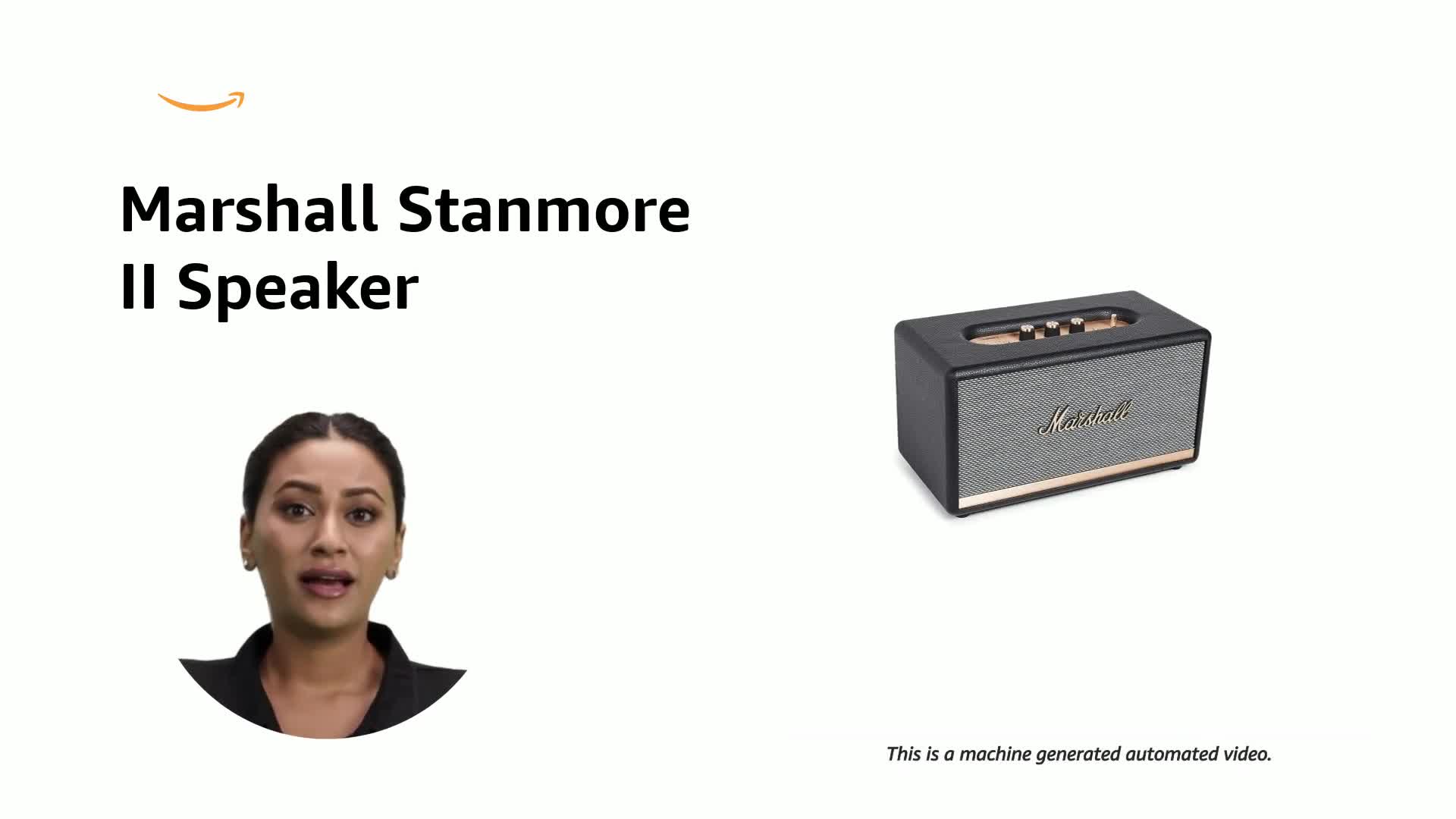 Marshall Stanmore II Wireless Bluetooth Powered Speaker