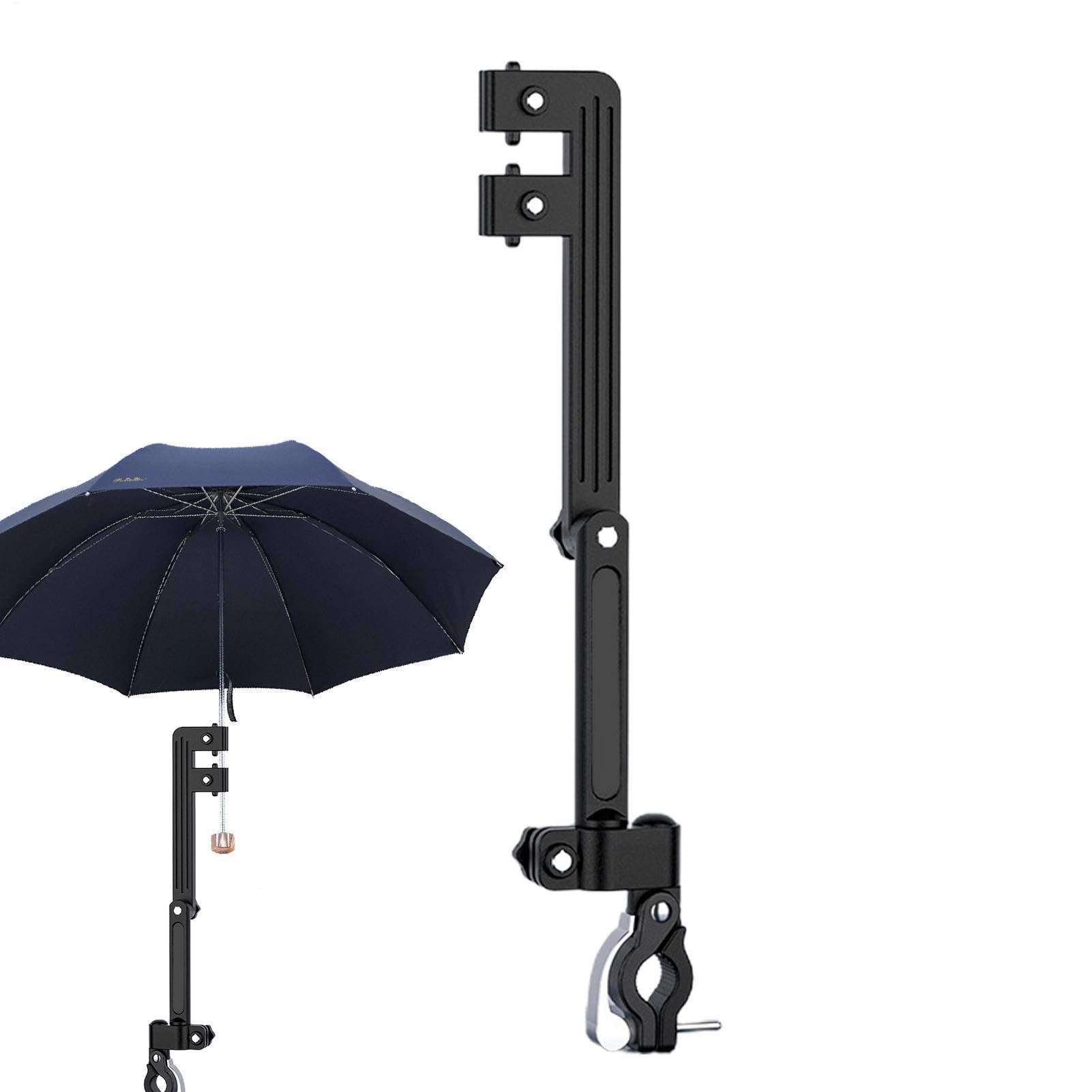 Uchwyt na parasol rowerowy uniwersalny bezpieczny stabilny elegancki