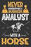 Photo Gallery never underestimate a business analyst with a horse: riding journal / notebook gift for horse lovers / funny gift idea for halloween, christmas or ... gift for girls, women, men, teacher, student, Photo Gallery never underestimate a business analyst with a horse: riding journal / notebook gift for horse lovers / funny gift idea for halloween, christmas or ... gift for girls, women, men, teacher, student,
