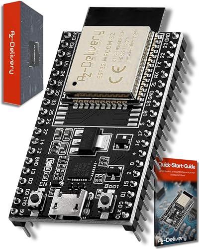 AZDelivery ESP32 Dev Kit C V4 NodeMCU WLAN WiFi Development Board kompatibel mit Arduino inklusive...
